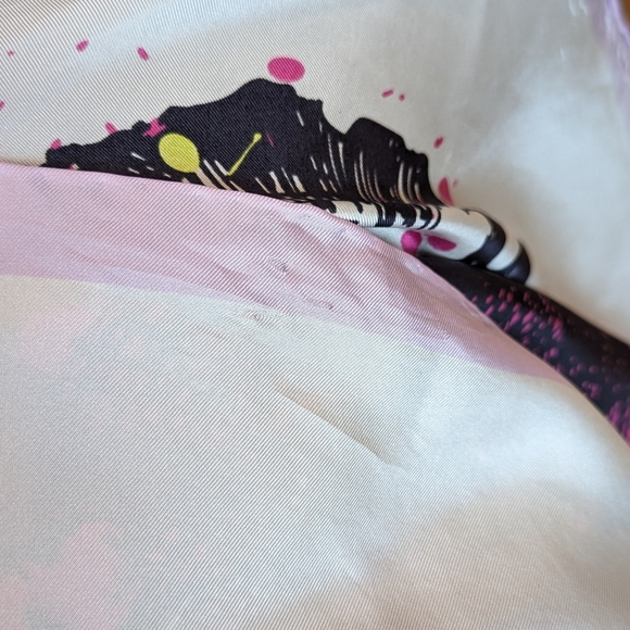 "Christian LaCroix" Square Silk Scarf - Picture 2 of 7